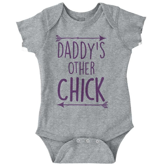 Daddy's Other Chick Boho Arrows Bodysuit Jumper Girls Infant Baby Brisco Brands 18M