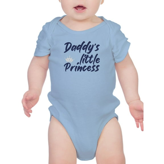 Daddy's Princess Bodysuit Infant -Smartprints Designs,  12 Months