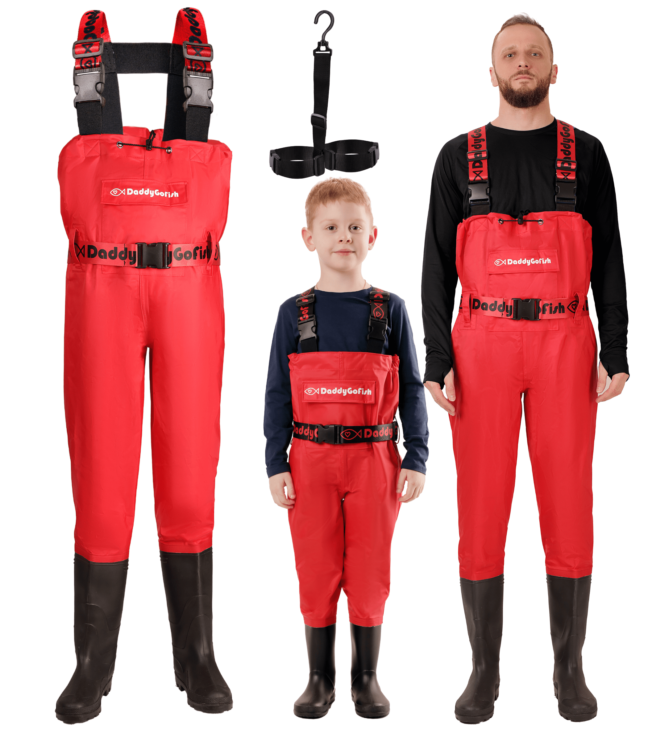 DaddyGoFish Chest Waders for Kids and Adults, Fishing and Hunting