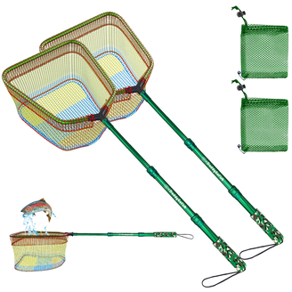 boys net fishing 8-Inch RAINBOW COLORED WATERPROOF MESH 4,549 Kid With Fishing Net