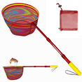 thumbnail image 1 of DaddyGoFish Kids Fishing Net - Ultralight Telescopic Landing Net Bait Pouch for Catching Fish Frog Minnow Cricket Butterfly at Water Beach Lake Pond Gifts for Boys and Girls, 1 of 8