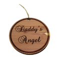 thumbnail image 1 of Daddys Angel - Cedar Ornament, 1 of 4
