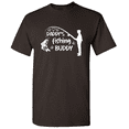 thumbnail image 1 of Daddys Fishing Buddy - Graphic Fishing T-Shirt Novelty Fishing Shirt, 1 of 5