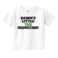 thumbnail image 1 of Daddys Little Tax Deduction Dad Joke Toddler Boy Girl T Shirt Infant Toddler Brisco Brands 2T, 1 of 6