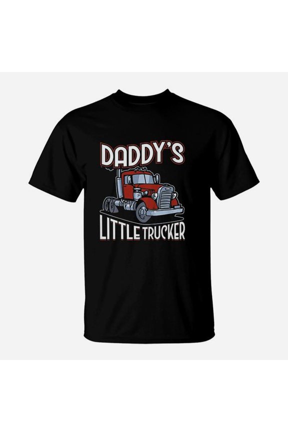 Daddys Little Trucker Driver TShirt