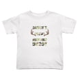 thumbnail image 1 of Daddys New Hunting Buddy Cute Toddler T-Shirts for Boys Girls (White, Youth XL), 1 of 5