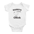 thumbnail image 1 of Daddys Other Chick Cute Baby Romper Boy Girl Clothes Unisex, 1 of 5