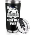 thumbnail image 1 of Daddysaurus Best Dad Ever Tumbler Father’s Day Birthday Mug Gifts for Men Dad Papa Grandpa, Funny Dinosaur Stainless Travel Steel Coffee Cup, 20 oz Vacuum Double Wall Insulated Tumbler with Lid, 1 of 6