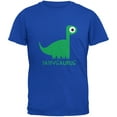 thumbnail image 1 of Daddysaurus Father and Child Royal Adult T-Shirt, 1 of 1