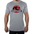 thumbnail image 1 of Daddysaurus Men's T-shirt, Funny Dad Shirts, Graphic T-shirts for Men - Heather Grey MH200DAD S24 2XL, 1 of 2