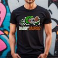 thumbnail image 1 of Daddysaurus Shirt, Rugby Dad Tshirt Rugby Fathers Day Shirt,Dinosaur Dad T-Shirt,Funny Dad shirt,Husband Shirt,Rugby Dad Gift,Rugby Dad Gift, 1 of 2