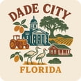 thumbnail image 1 of Dade City Florida Keepsakes Souvenir Vinyl Sticker – Destination Travel Keepsake Collectible (4-Inches Wide), 1 of 3