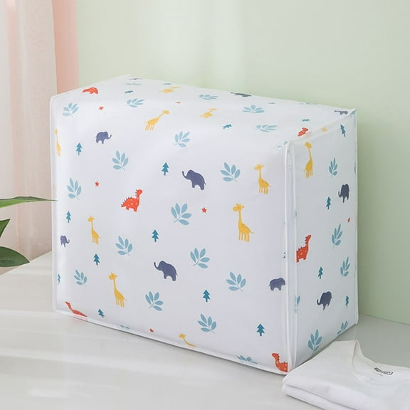 Dademeo Up to 50% off Clearance! Storage Bags College,Heavy Duty Oxford Dust Resistant Storage Bins with Clear Window for Luggage College Dorm Bedding Clothes Organizer