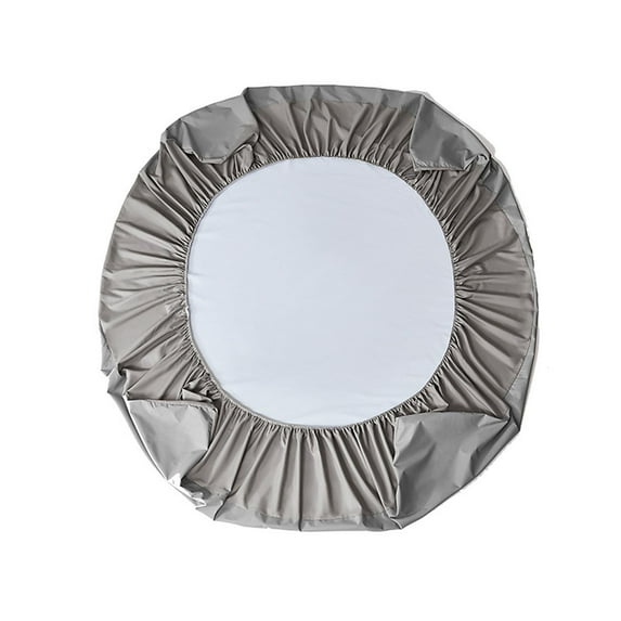 Dademeo Under 25 Cotton Mattress Encasement Queen Size Fitted Sheet-Deep Pockets-Soft and Fade Resistant-Fitted Sheets Queen Size for Girl Woman Teens Kids Gray 180*200cm