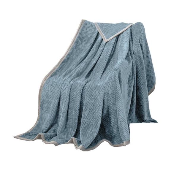 Dademeo Clearance Bed Blankets On Sale Soft Fleece Throw Blanket for Couch Cozy Warm Flannel Lightweight Plush Blanket for Bed Sofa,Gray,