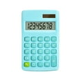 thumbnail image 1 of Dademeo Home Calculators Desktop Basic Standard Calculators Small Calculator with 8-Digit Lcd Display, Battery Solar Power Children'S School Adult office Green 11.5*7.5*2Cm Today's Deals, 1 of 8