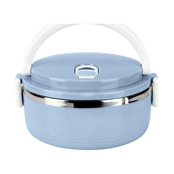 Dademeo Lunch Box Containers for Adults Heats Bento Box 304 Stainless Steel Lunch Box Stackable Leak-Proof Bento Boxes Portable Food Container for office Work Home Picnic Blue Buy Again My Orders