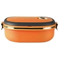 thumbnail image 1 of Dademeo Lunch Box Containers Insulated Thermal Bento Lunch Box with Stainless Steel Food Storage Container Box Leak Proof Portable for Adult Work Office Picnic Orange Orders Placed By Me, 1 of 9