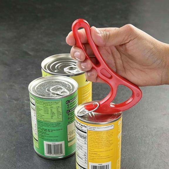 Dademeo Pull Tab Can Opener Portable Ring Pull Tool Nail Saver Kitchen Gadget for Home Outdoor Cooking