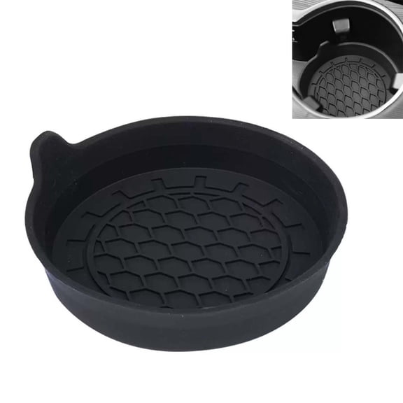 Dademeo Silicone Car Cup Holder Inserts, Anti-Spill Car Cup Pad, Anti-Scratch Car Coaster Liner for Sedans SUVs MPVs