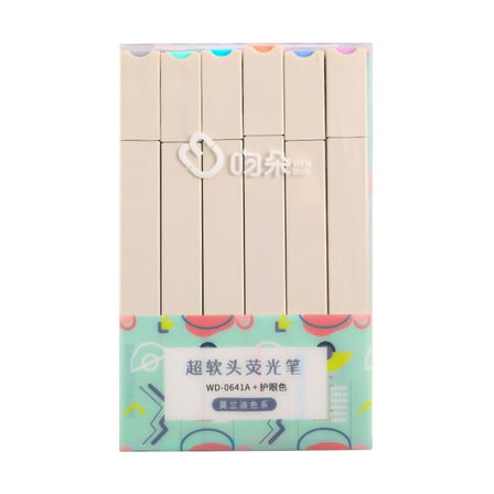 Dadiaei 10ml Pastel Highlighters Bible Highlighters no Bleed Cute Markers Assorted Colors Highlighters Aesthetic Stuff for Bible Study Classoom Supplies