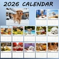 thumbnail image 1 of Dadiaei 2026 Pet Lovers Calendar 12 Monthly Photo Personalized for Home and Office Gift for Furry Friend Ample Writing Space, 1 of 6