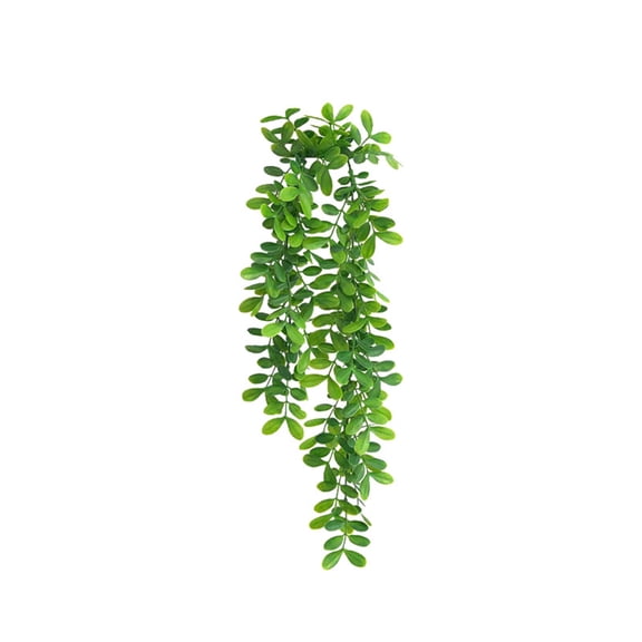 Dadiaei Artificial Hanging Wisteria Leaf Grass, Fake Ivy Vine Garland for Wall Decor, Plastic Greenery Garland for Indoor Courtyard Mantle, Spring Decoration