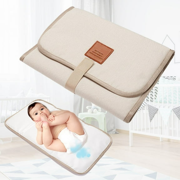 Dadiaei 24x12.2 Baby Changing Pad - 3-Layer Waterproof Foldable Diaper Mat, Reusable Absorbent Incontinence Underpad for Women & Patients, Portable Change Mat