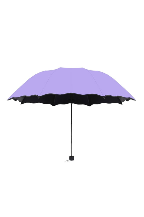 46inch UV Protection Sun Umbrella - Portable Travel Parasol for Rain & Sun, Waterproof, Wind Resistant & Compact Sun Blocking Umbrella with 50+ UPF