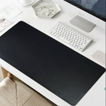 Dadiaei Non-Slip Desk Pad 24"x12" - PU Leather Waterproof Mouse Pad & Keyboard Mat, Ultra Thin Desk Protector for Office/Home (Brown, Large Workstation Blotter)