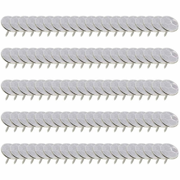 Dadiaei Reflective Tacks Trail Markers Hunting Tacks Glow Tacks Reflective Trail Tacks for Hunting Hiking Camping Tree Stand, 100/200 Pc Reflective Thumb Tacks Mark Trail Reflector Tacks