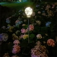 thumbnail image 1 of Dadiaei Solar Pathway Lights,Solar Outdoor Lights for Garden,Lawn,Yard,Patio,Landscape Decor,Crystal Cracked Glass LED Solar Stake Ball Lights,Auto On/Off,Solar Globe Lights for Outside, 1 of 4