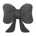 thumbnail image 1 of Dadiaei Dotted Bow Pillow for Waist Support and Home Decor Cuddle Soft Plush Holiday Gift Cute Accent for Sofa and Bed, 1 of 6