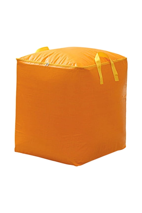 Heavy Duty Zippered Storage Tote Waterproof Puncture Proof Moving Bag Extra Large Capacity Foldable for Camping Closet Organization Travel Supplies Stackable Packing Container