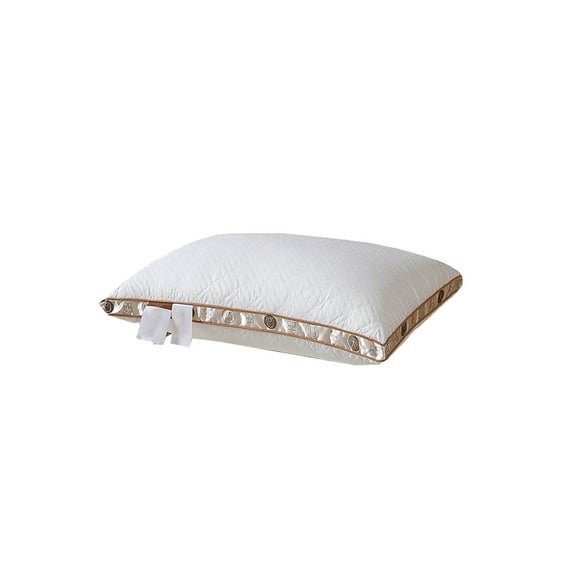 Dadiaei Hotelgrade Pillows Soft and Supportive Feathers Mattress For Back Side and Sleepers Made with Friendly Fabrics,Neck and Shoulder Pain Relief Pillow,18.89x29.13 In