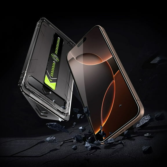 Dadiaei Matte Anti-Spy Privacy Screen Protector for iPhone 15 Pro/16 Pro Max - Tempered Glass with Auto Dust Removal, Bubble-Free, Anti-Fingerprint, Scratch Resistant, HD Clear & Easy Installation