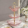 thumbnail image 1 of Dadiaei Multi Tier Snack Serving Platter for Coffee Table and Party Assembly Required Stackable Dessert and Fruit Display for Home Decor and Holiday Gatherings, 1 of 6