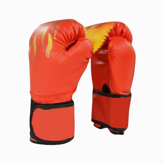 Dadiaei Professional Boxing Gloves for Training and Sparring Leather Punching Mitts with Hand Wraps Triple Wrist Support for Adults