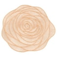 thumbnail image 1 of Dadiaei Rose Placemats, 15 inch Round Place Mats Non-Slip Washable Wipeable Dining Table Mates Indoor Decor for Wedding Party Holiday Valentine, 1 of 6