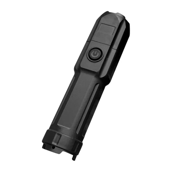 Dadiaei Strong Zoom Flashlight Portable USB Rechargeable 3 Lighting Modes Waterproof Design for Outdoor Adventures Camping and Home Emergency Use 1200mAh Battery