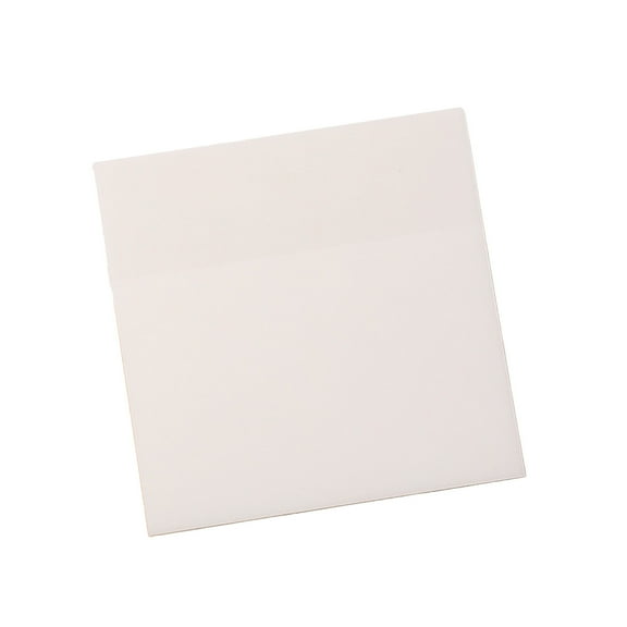 Dadiaei Transparent Sticky Notes Pad, Clear Sticky Notes for pads Message Reminder, Waterproof self-Adhesive Translucent Sticky Notes, 1 Pack 50 Sheets (2.99 x 2.99 x 0.2 In)