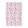 thumbnail image 1 of Dadiaei Valentines Day Red Shower Curtains for Bathroom Heart Shower Curtain, Love Flower Field Shower Curtain Set, Bathroom Curtains Decoration,70.86x35.43in, 1 of 6
