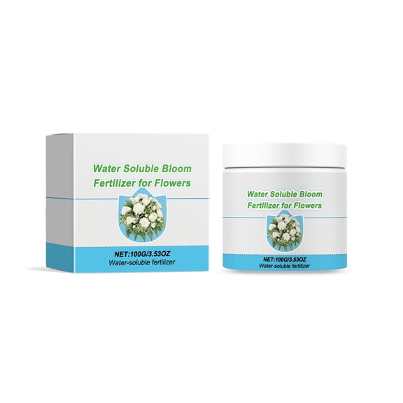 Dadiaei Water Soluble Fertilizer for Flowers Water Soluble Flower Fertilizer Flower Nutrition Nitrogen Phosphorus Potassium Nutrients