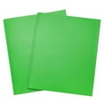 LUUFILx Colored Plastic Folder with Pockets and Prongs (Random color