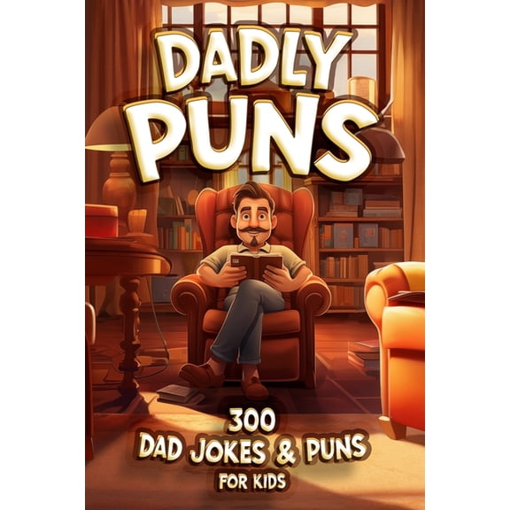 Dadly Puns. 300 Dad Jokes and Puns for Kids: A Hilarious Handbook for Little Jokesters and Rising Comedy Stars, (Paperback)