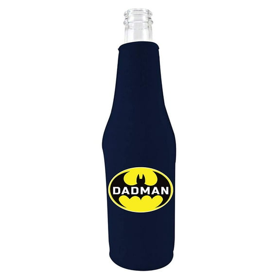 Dadman Beer Bottle Coolie (Navy Blue)