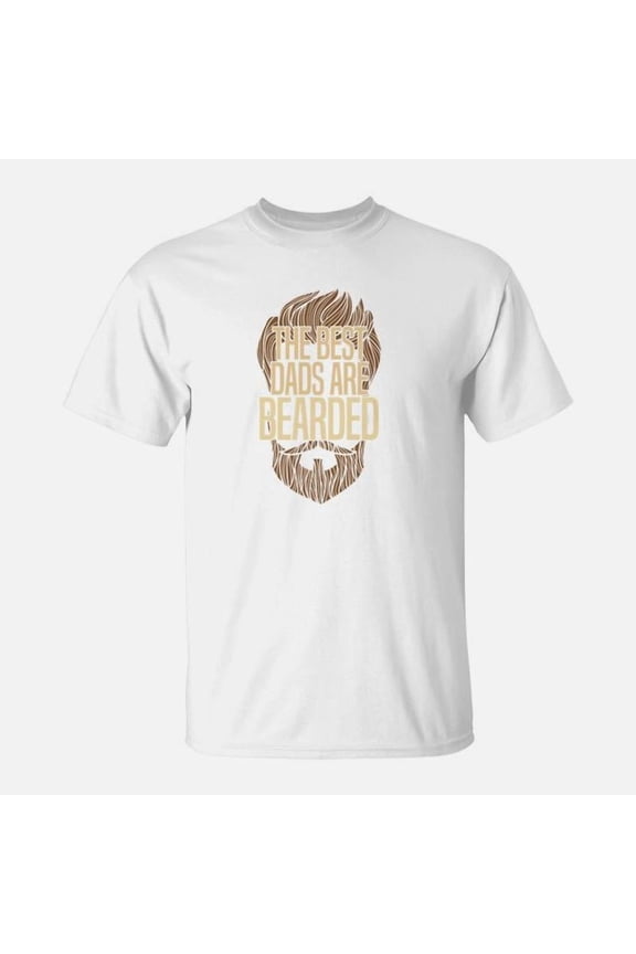 Dads Are Bearded Funny Bearded Hipster TShirt
