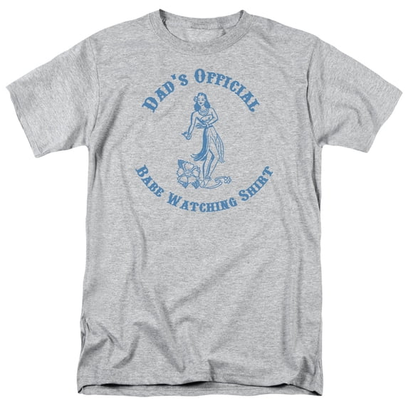 - Dads Babe Watching Shirt - Short Sleeve Shirt - XXXXX-Large