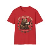 Dads Cheer Section Flag Football Bear Graphic T-Shirt - Walmart.com