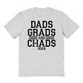 thumbnail image 1 of Dads Grad And Chads 2024 ash grey T-Shirt, 1 of 1